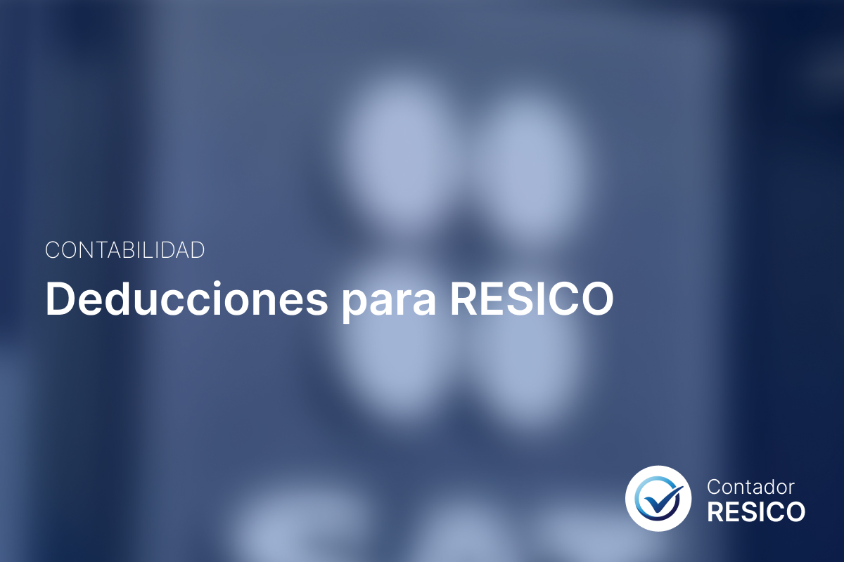 Deducciones para RESICO